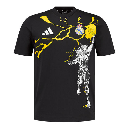 Real Madrid X Marvel fotballdrakt 2025/26 svart