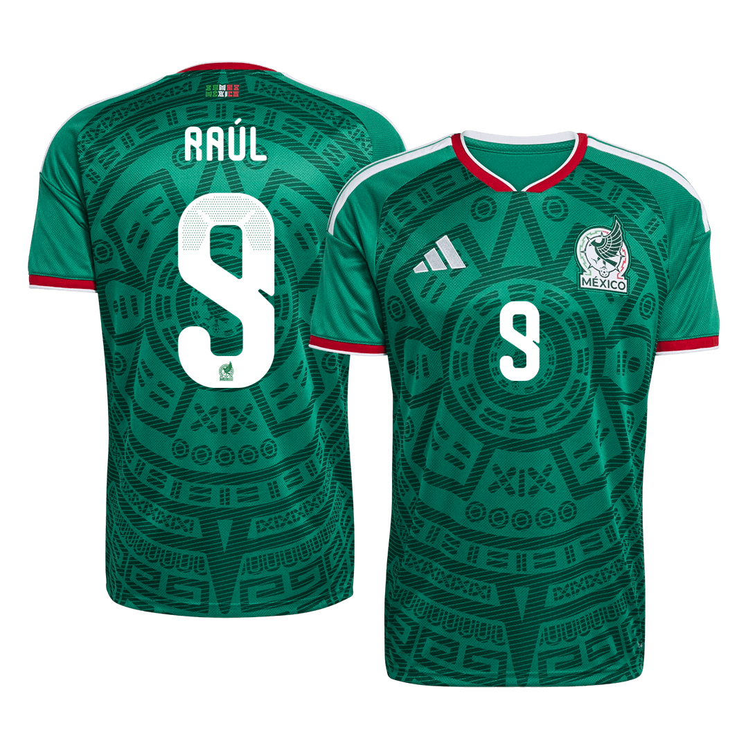 Raúl #9 Mexico hjemmefotballdrakt VM 2026