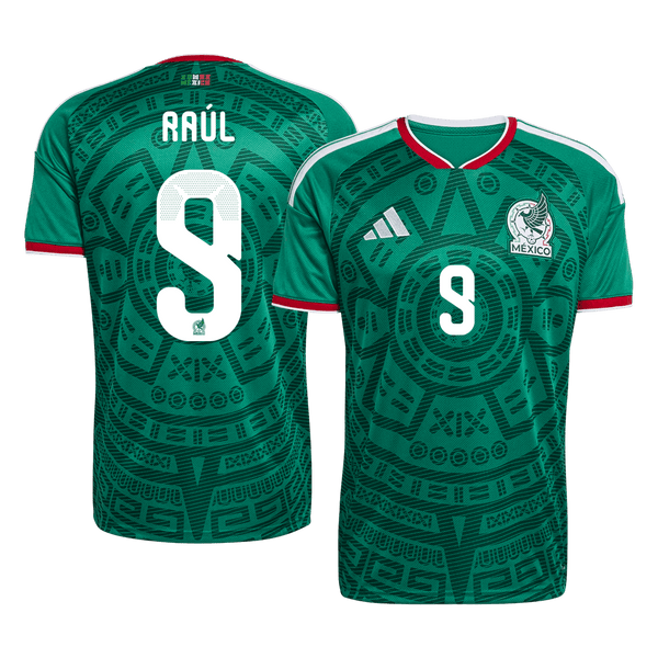 Raúl #9 Mexico hjemmefotballdrakt VM 2026