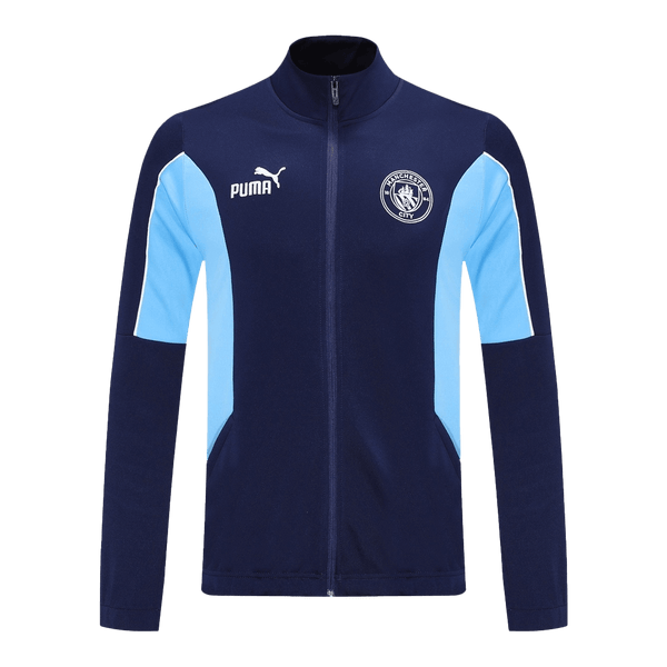 Manchester City -harjoitustakki 2025/26 - tummansininen