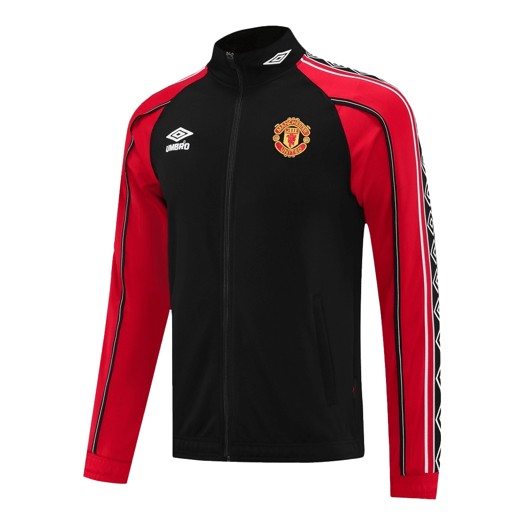 Manchester United jakke treningsdress 2025/26 rød&svart