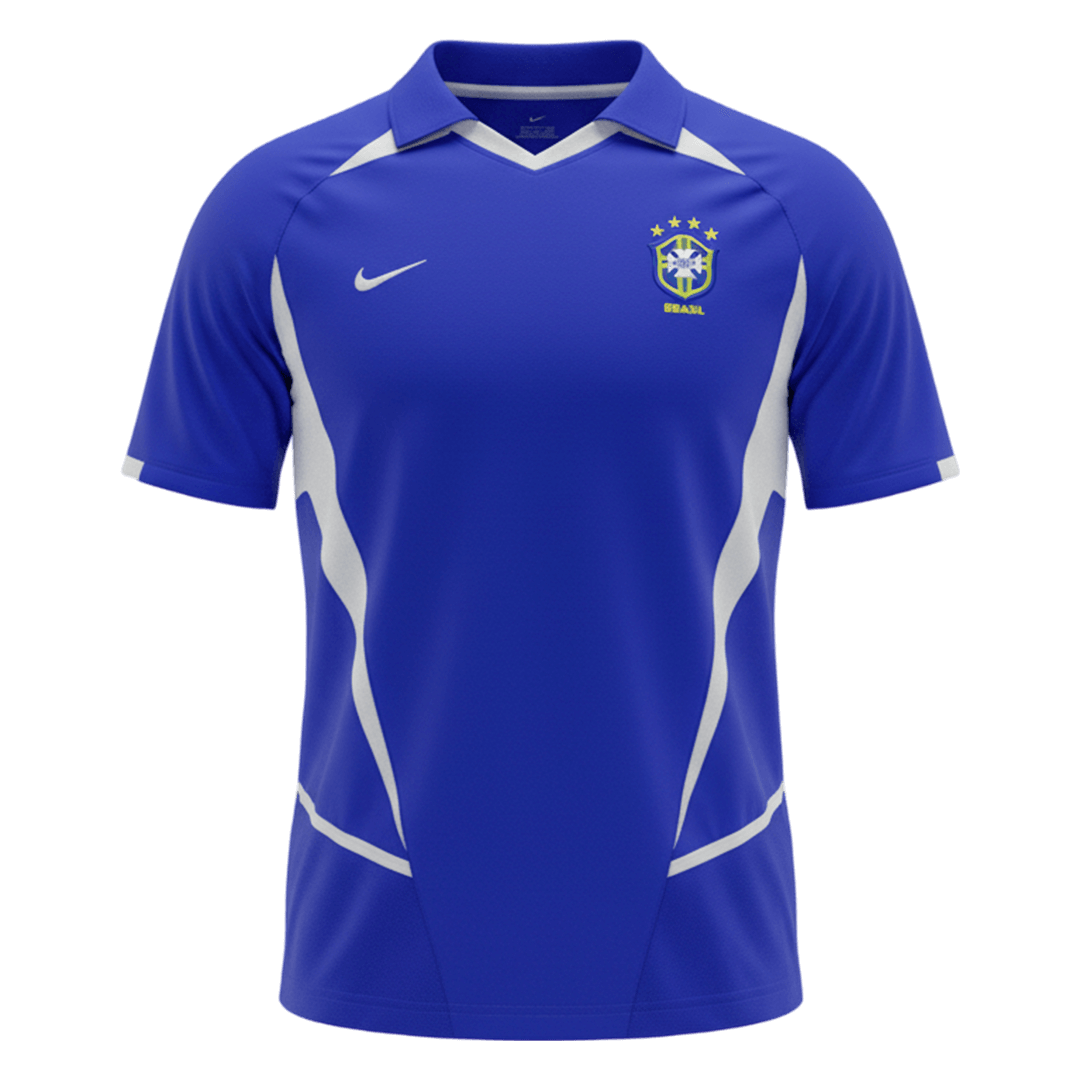 Retro fotballdrakt Brasil borte 2002