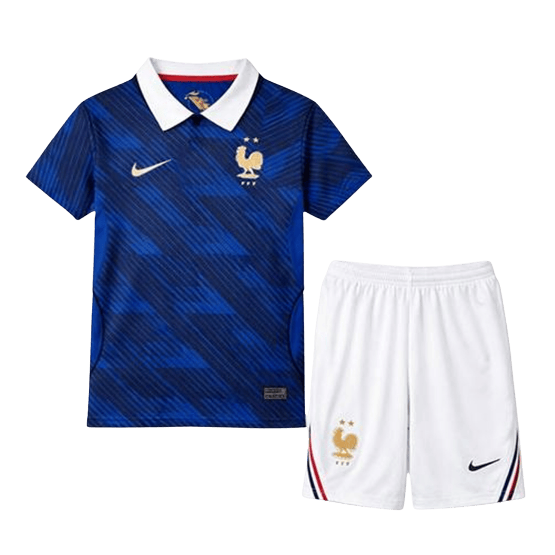 Frankrike Hjemme fotballdrakter for barn VM 2026