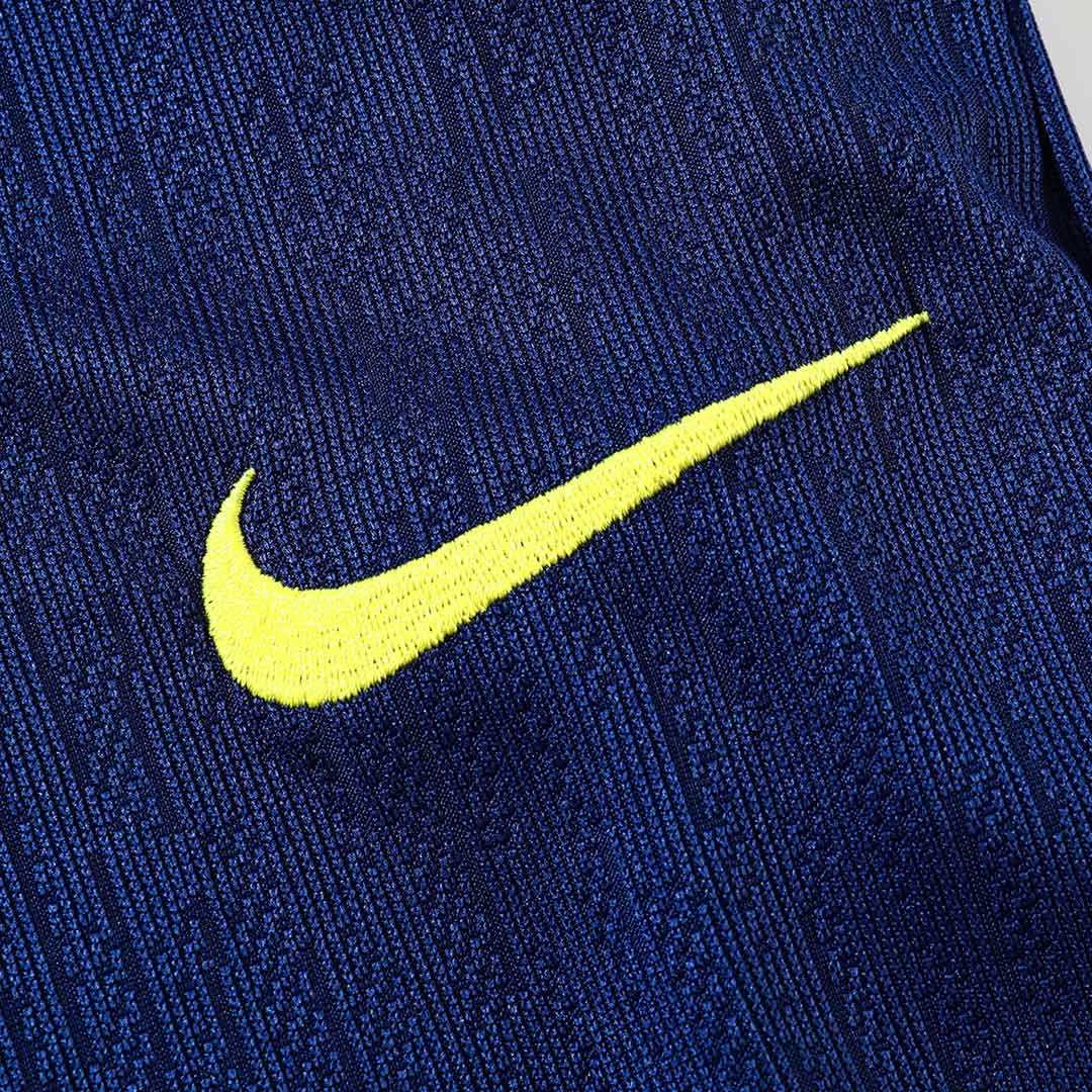 Barcelona 1/4 zip treningsdress 2025/26 Kids Navy