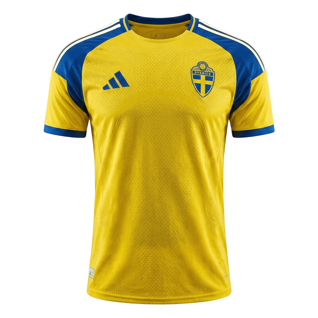 Sverige Hjemmespillerversjon Jersey World Cup 2026