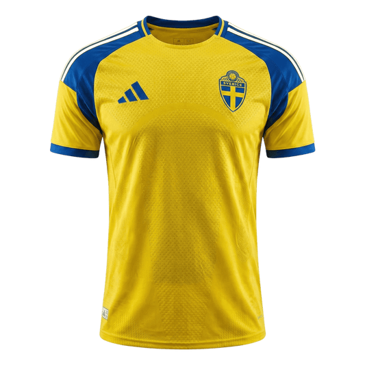 Sverige Hjemmespillerversjon Jersey World Cup 2026