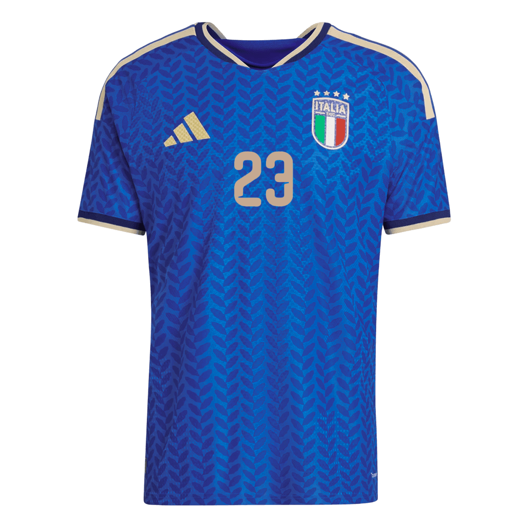 BASTONI #23 Italia Hjemmespillerversjon Jersey World Cup 2026