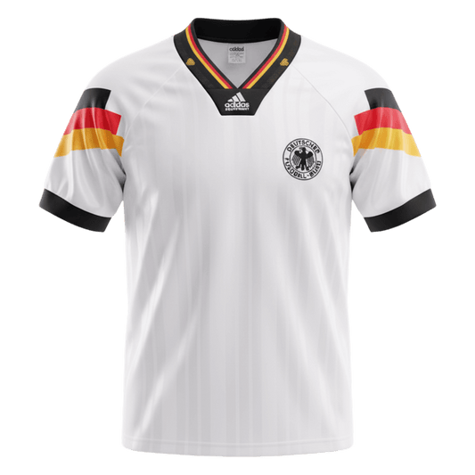 Retro fotballdrakt Tyskland Hjem 1992