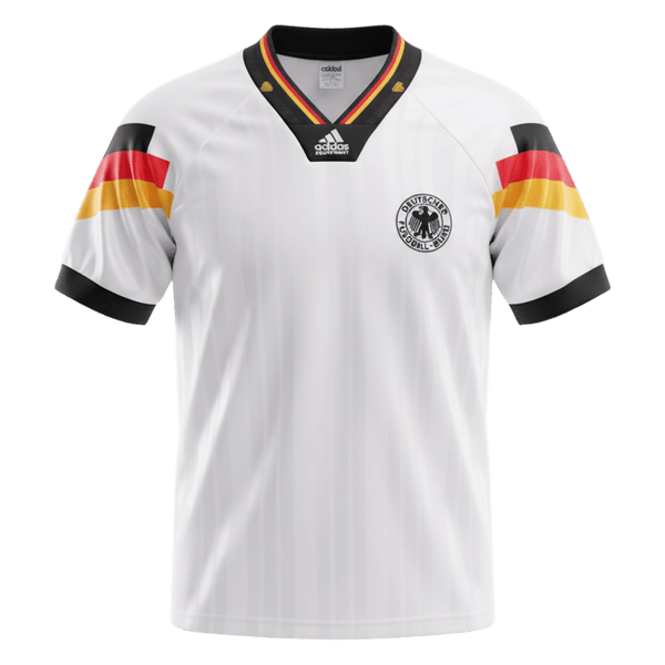 Retro jalkapallopaita Saksa Koti 1992