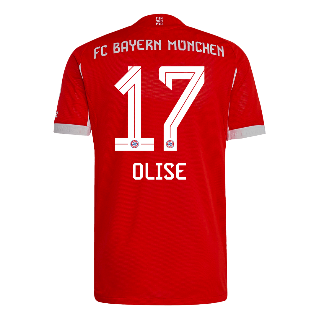 OLISE #17 Bayern München Hjemme Autentisk fotballdrakt 2025/26