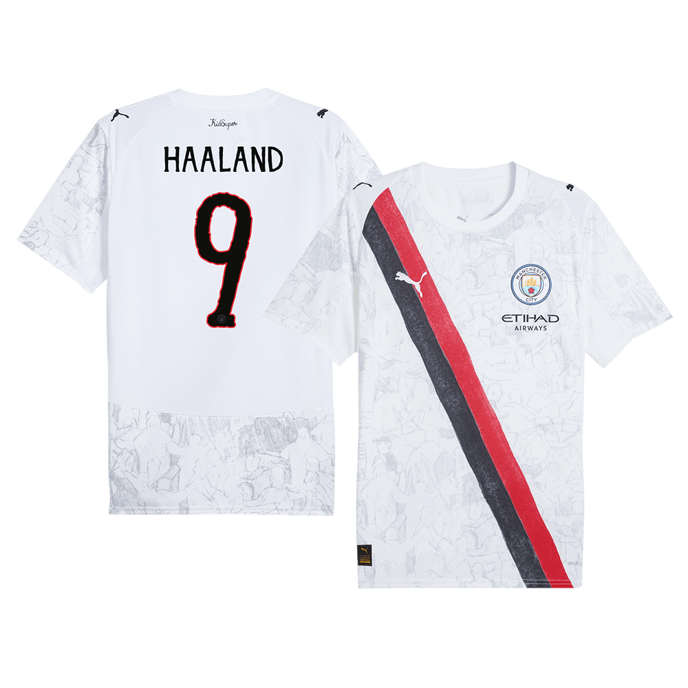 HAALAND #9 Manchester City KidSuper Jalkapallopaita World Cup 2025/26 - Seurajoukkueiden MM-kisat