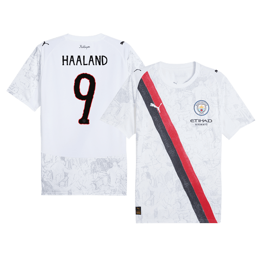 HAALAND #9 Manchester City KidSuper Fotballdrakt World Cup 2025/26 - Klubb-VM