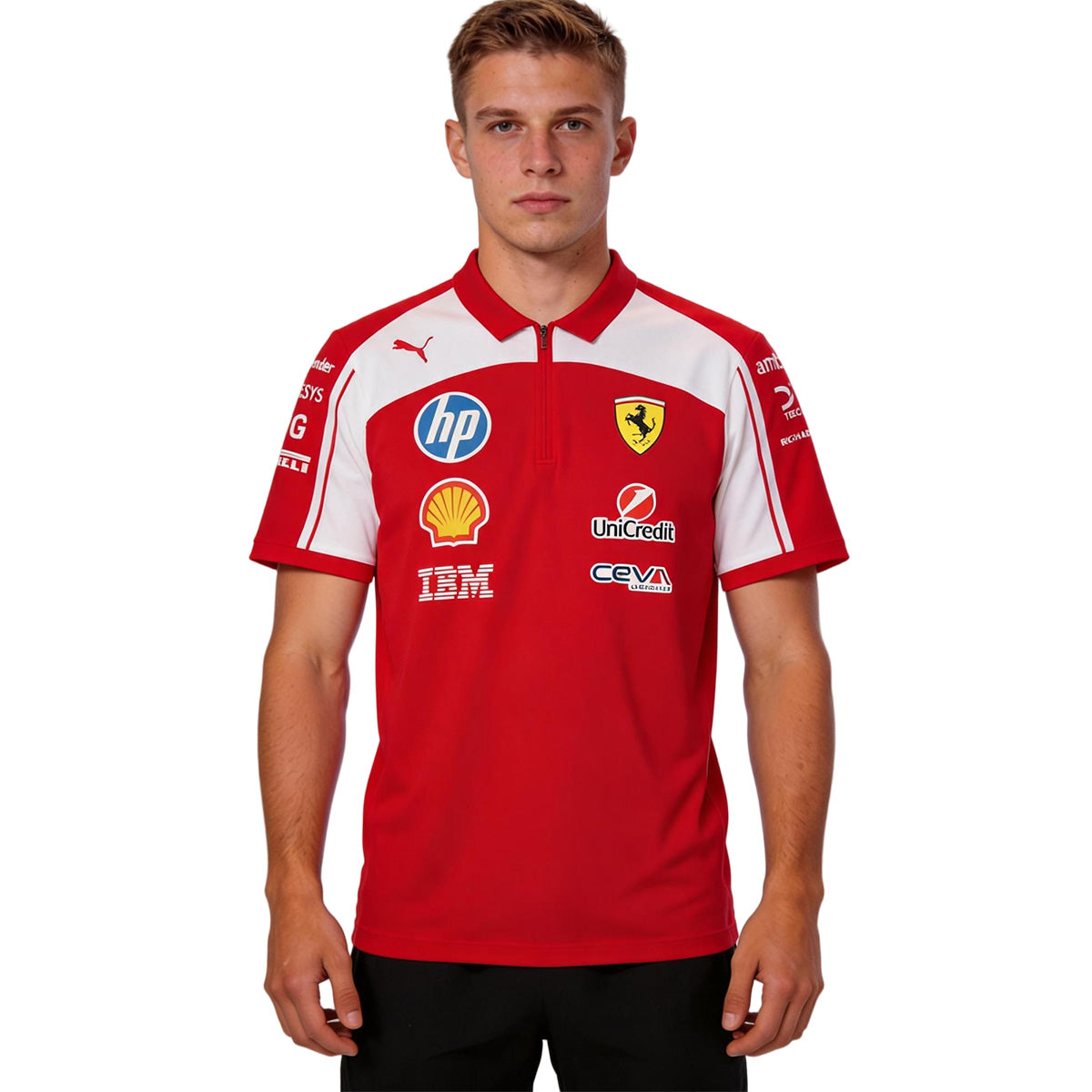 Ferrari F1 2026 Team Polo Red