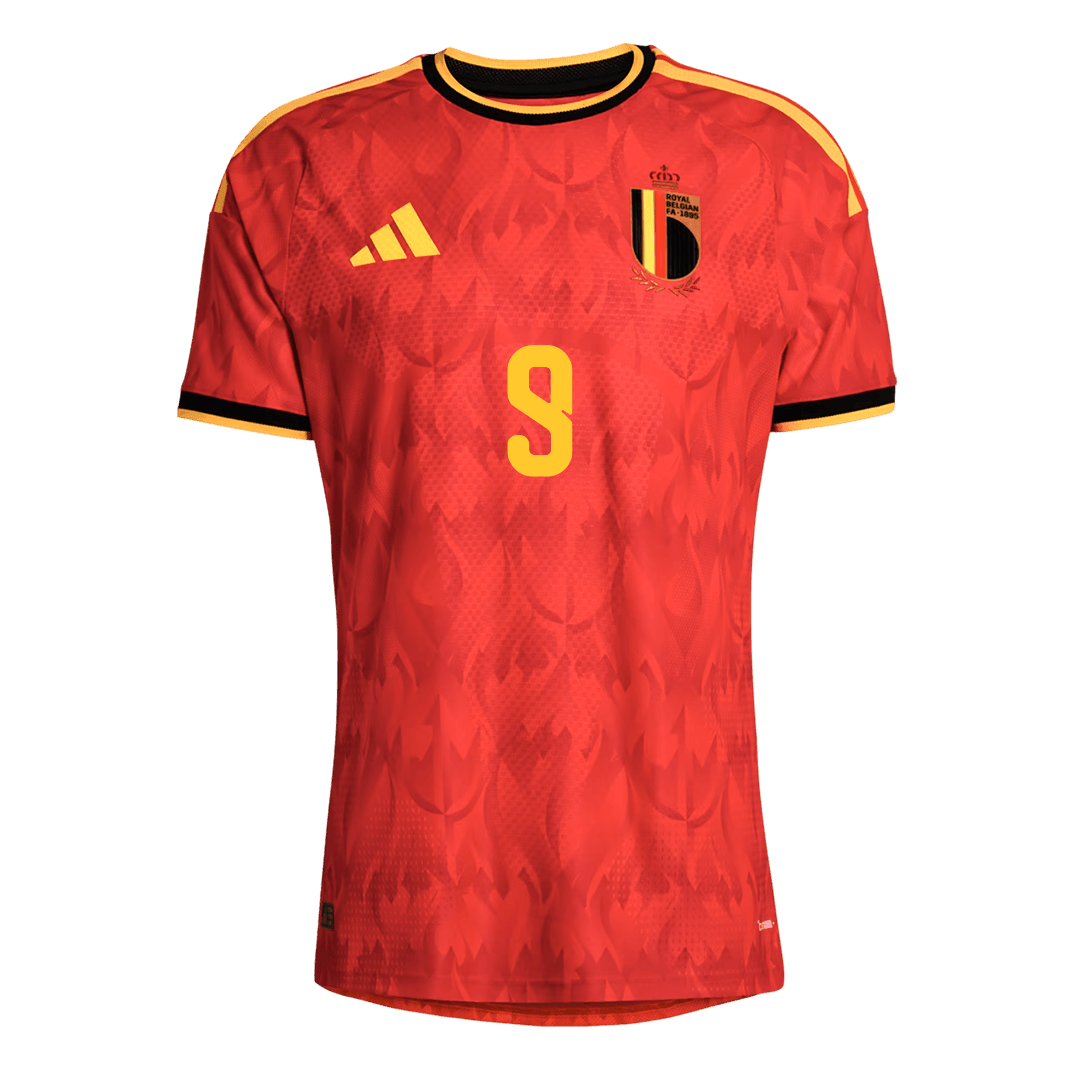 LUKAKU #9 Belgia Hjemmespillerversjon Jersey World Cup 2026