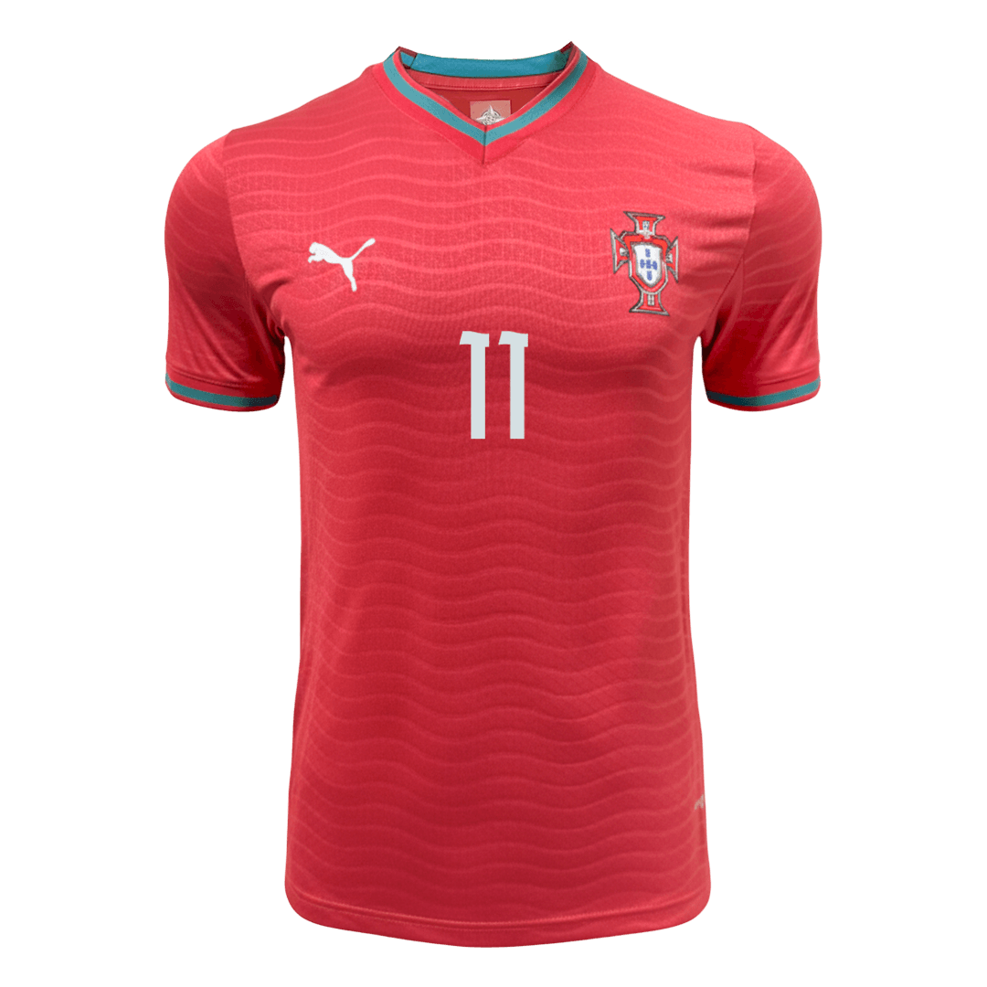 JO?O FéLIX #11 Portugal Hjemmespillerversjon Jersey World Cup 2026