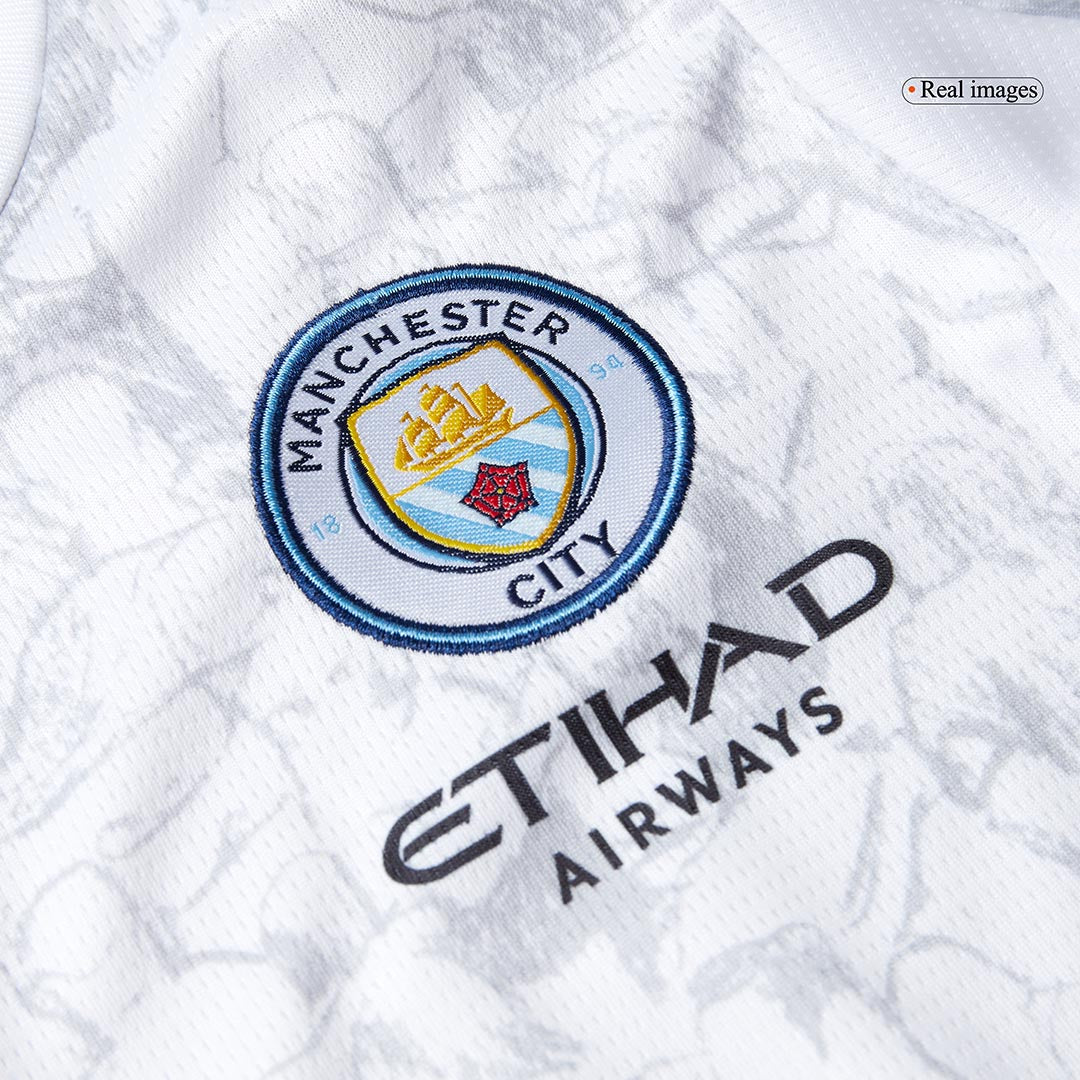 Manchester City fotballdrakter for barn til verdensmesterskapet 2025/26