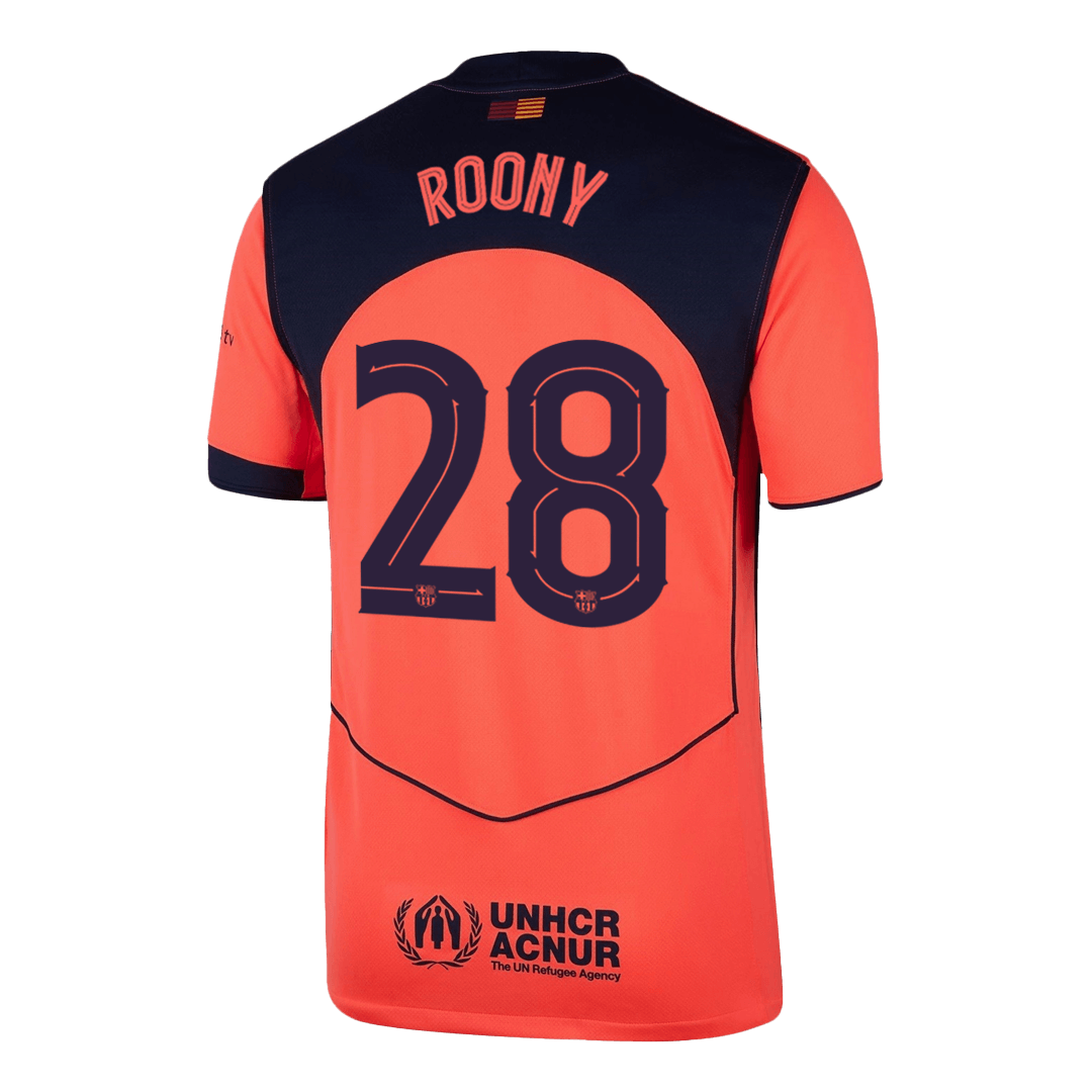 ROONY #28 Barcelona Third Away Fotballdrakt 2025/26