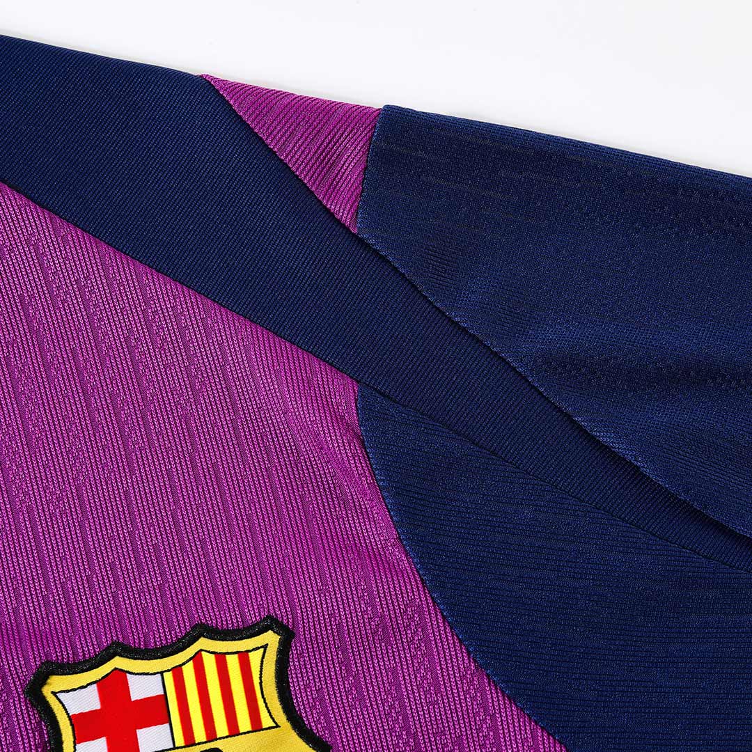 Barcelona 1/4 Zip Treningsdrakt 2025/26 Lilla