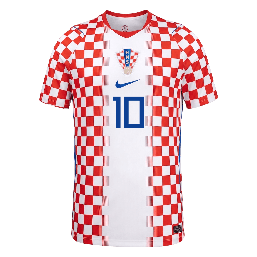 MODRI? #10 Kroatia hjemmefotballdrakt VM 2026