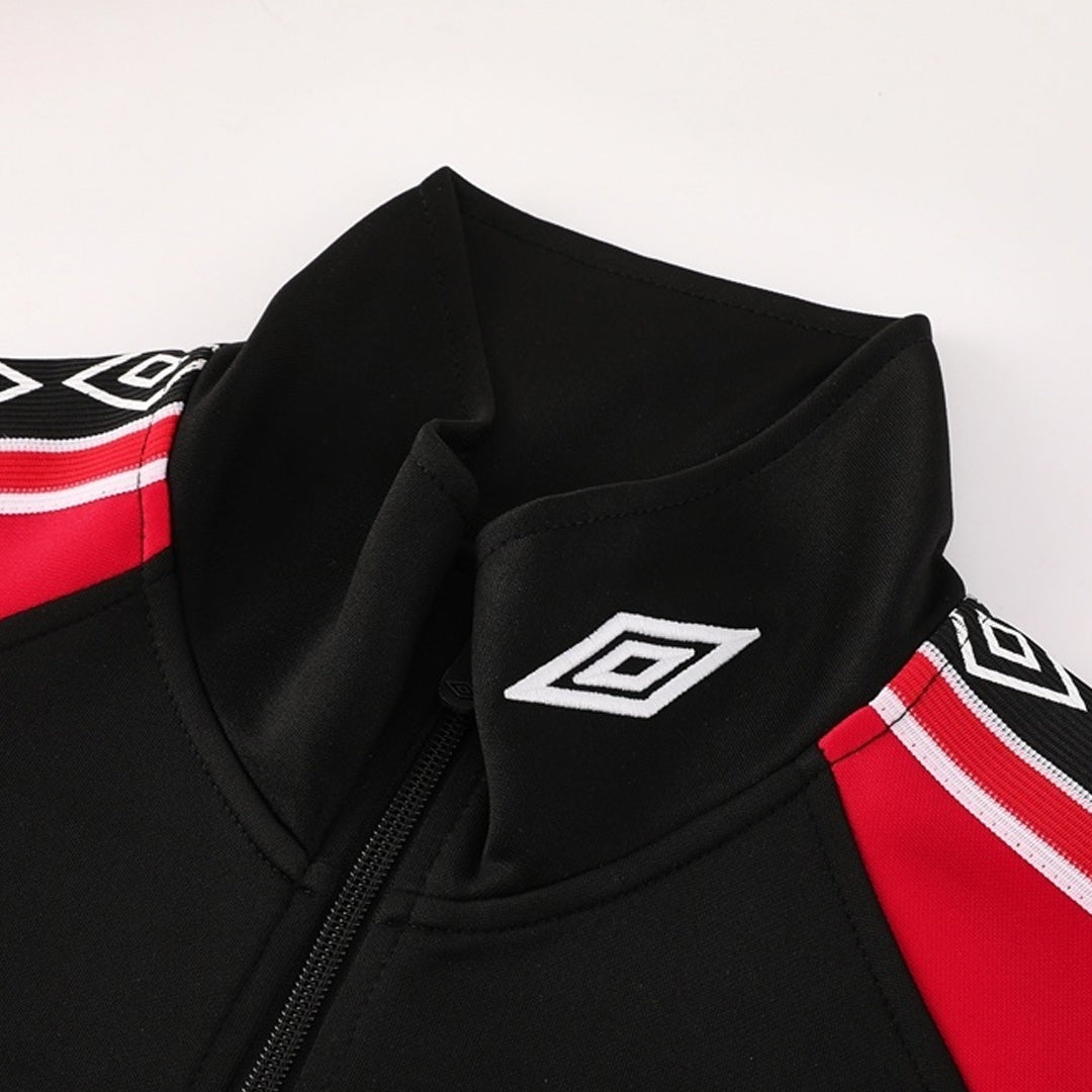 Manchester United jakke treningsdress 2025/26 rød&svart