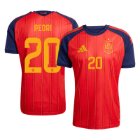 PEDRI #20 Spania hjemmefotballdrakt 2026