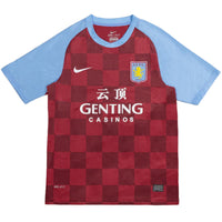 Retro jalkapallopaita Aston Villa Koti 2011/12