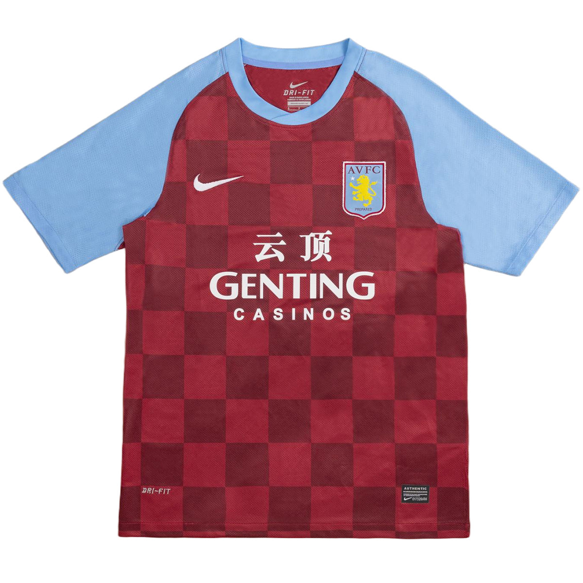 Retro fotballdrakt Aston Villa Home 2011/12