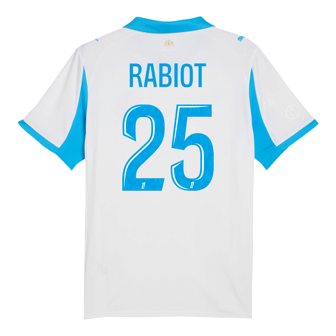RABIOT #25 Marseille hjemmefotballdrakt 2025/26