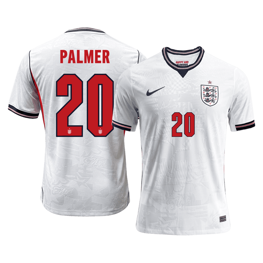 PALMER #20 England Hjemmespillerversjon Jersey World Cup 2026