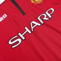 Retro jalkapallopaita Manchester United Koti 98/00