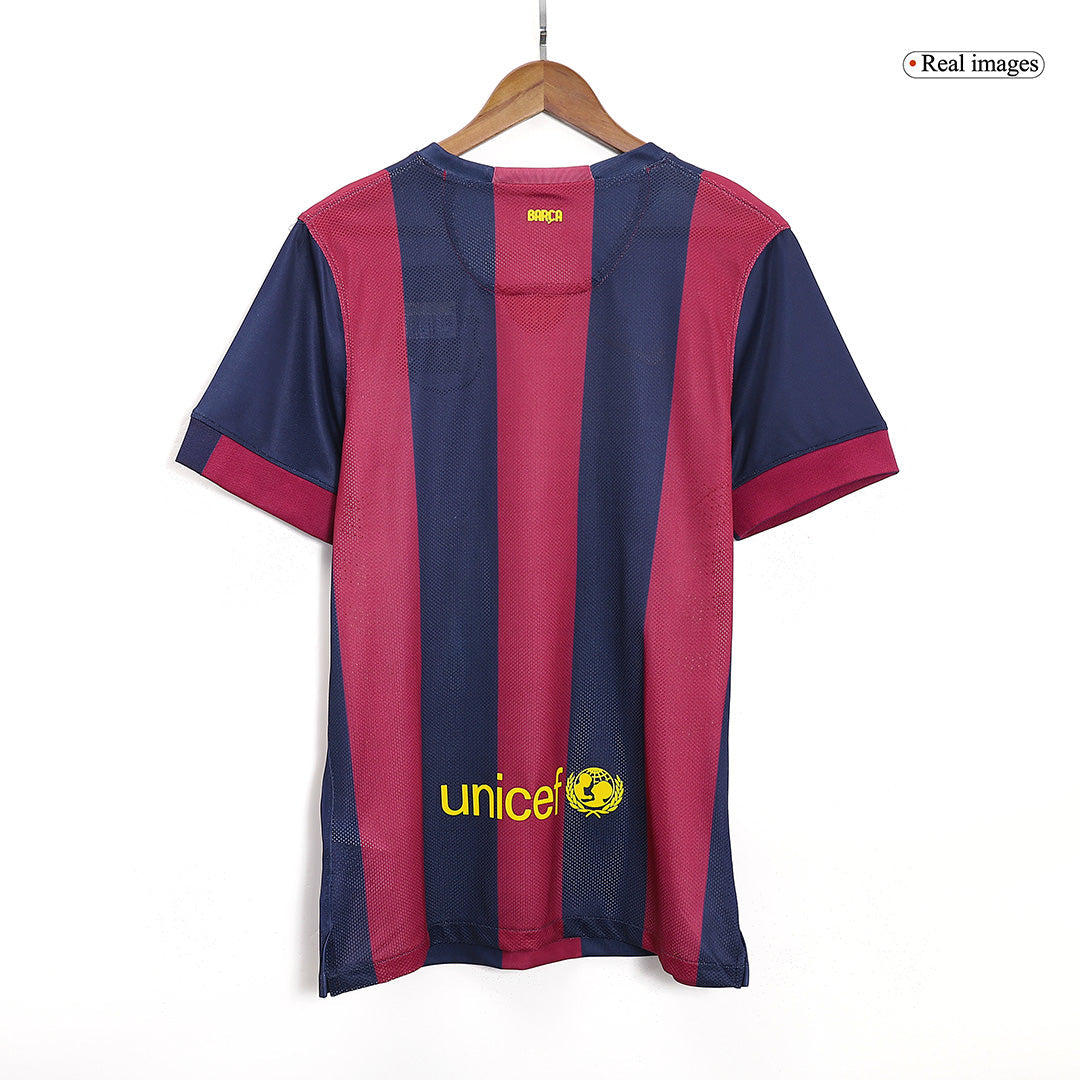 Retro fotballdrakt Barcelona Hjem 2014/15