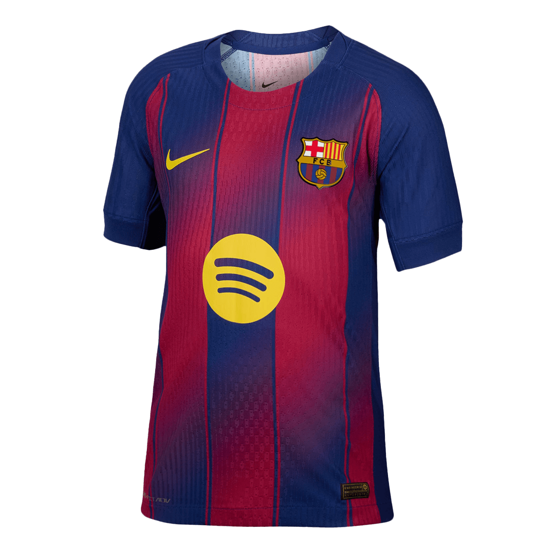 KOUNDE #23 Barcelona hjemme autentisk fotballdrakt 2025/26 - UCL