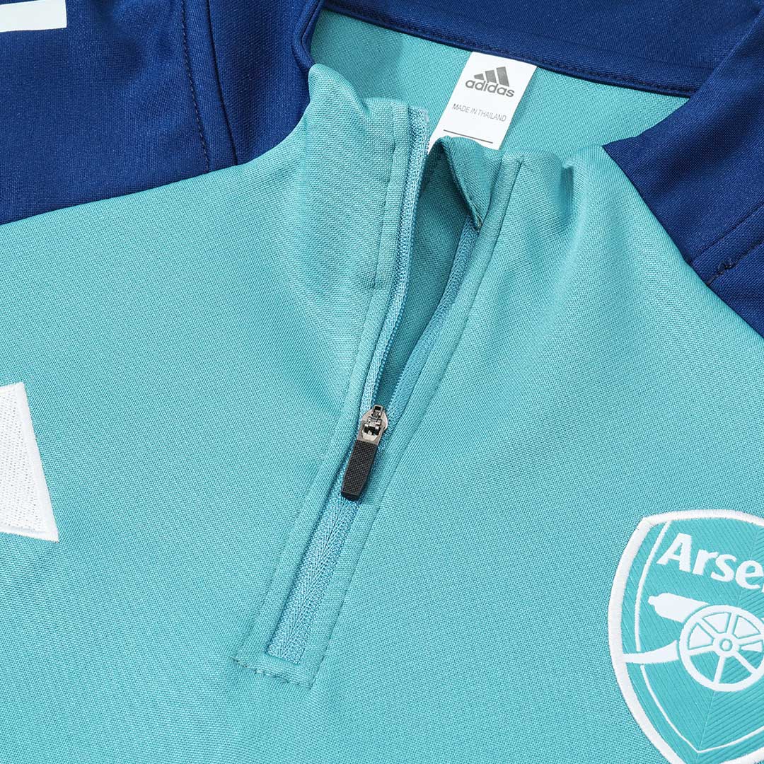 Arsenal 1/4 Zip Treningsdrakt 2025/26 Grønn