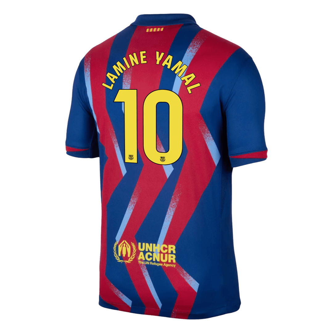 LAMINE YAMAL #10 Barcelona Fotballdrakt 4. Borte 2025/26