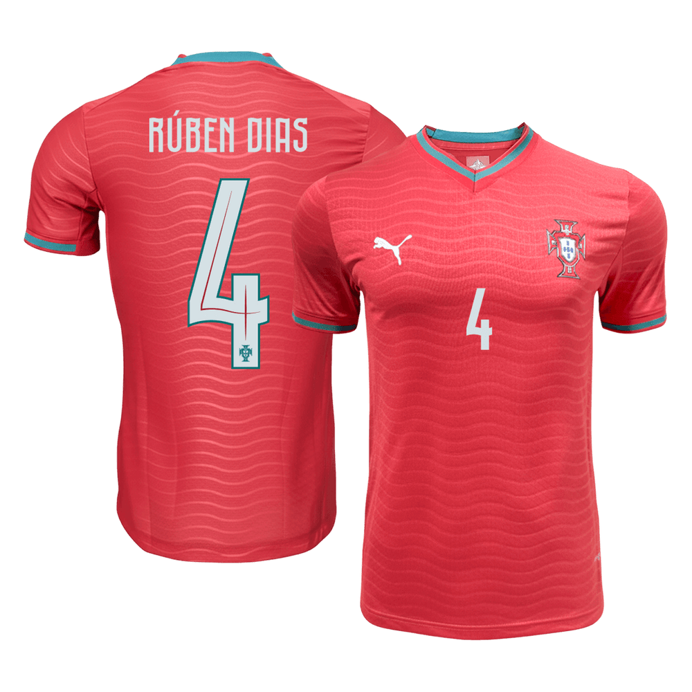 RÚBEN DIAS #4 Portugali Kotipeliasu Pelipaita MM-kisat 2026