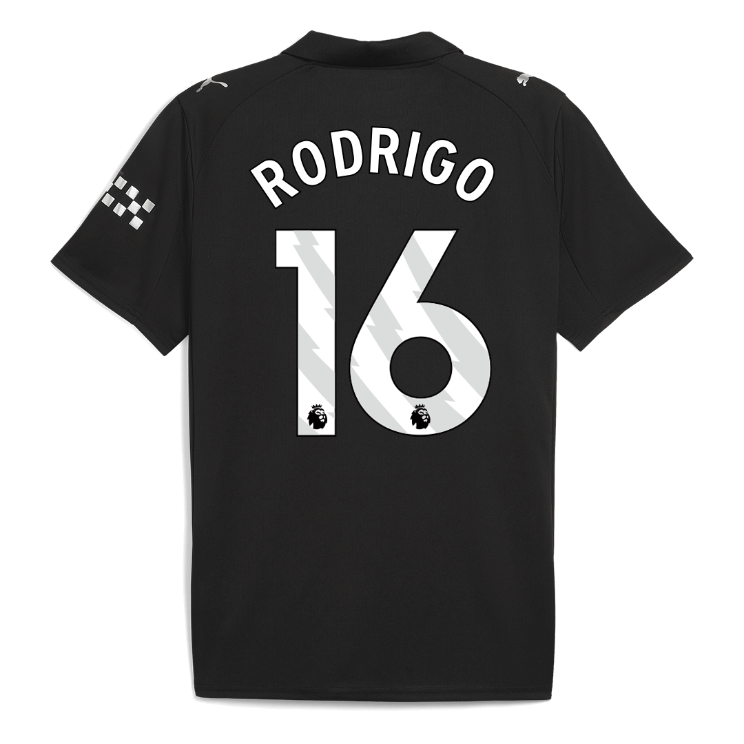 RODRIGO #16 Manchester City Bortefotballdrakt 2025/26