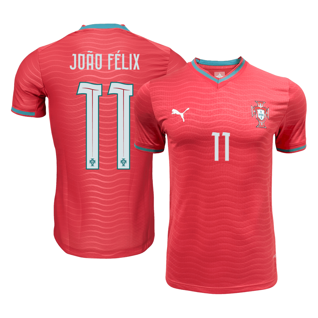 JO?O FéLIX #11 Portugal Hjemmespillerversjon Jersey World Cup 2026