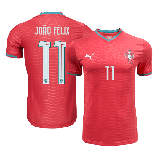 JO?O FéLIX #11 Portugal Hjemmespillerversjon Jersey World Cup 2026