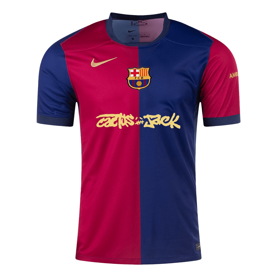 Barcelona X Travis Scott hjemmefotballdrakt 2024/25