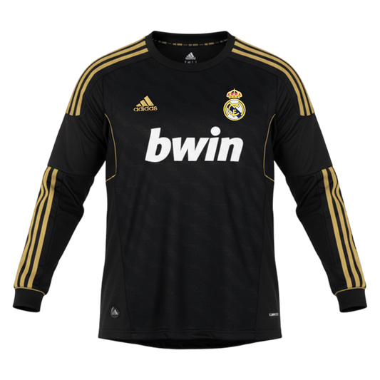 Retro fotballdrakt Real Madrid Langermet borte 2011/12