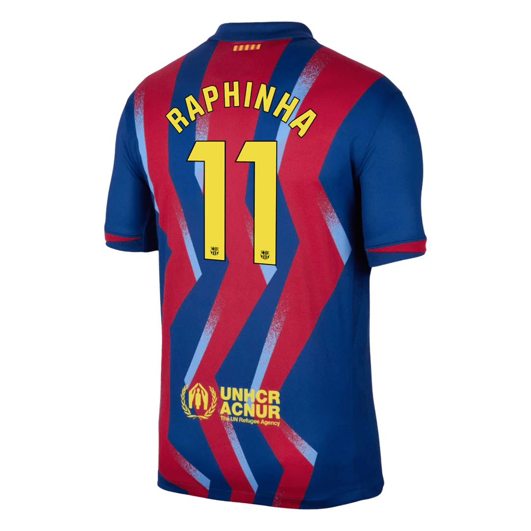 RAPHINHA #11 Barcelona Fotballdrakt 4. Borte 2025/26