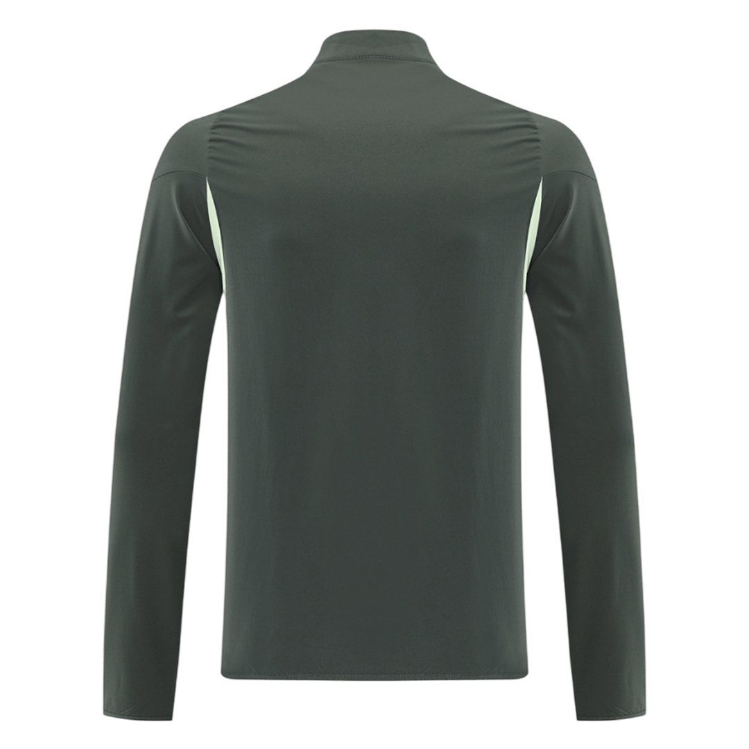 Real Madrid Windbreaker Jacket 2025/26 - Mørkegrønn