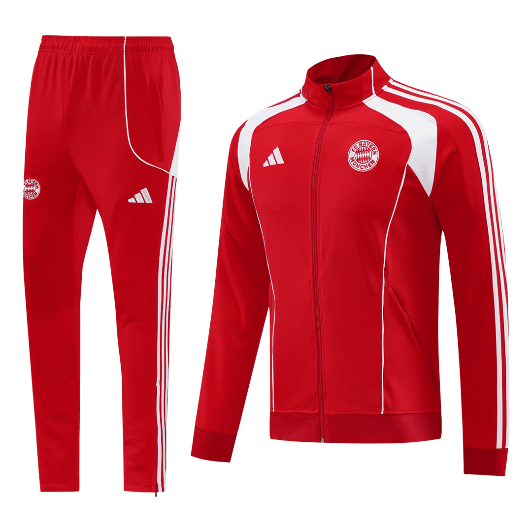Bayern Munich jakke treningsdress 2025/26 Rød