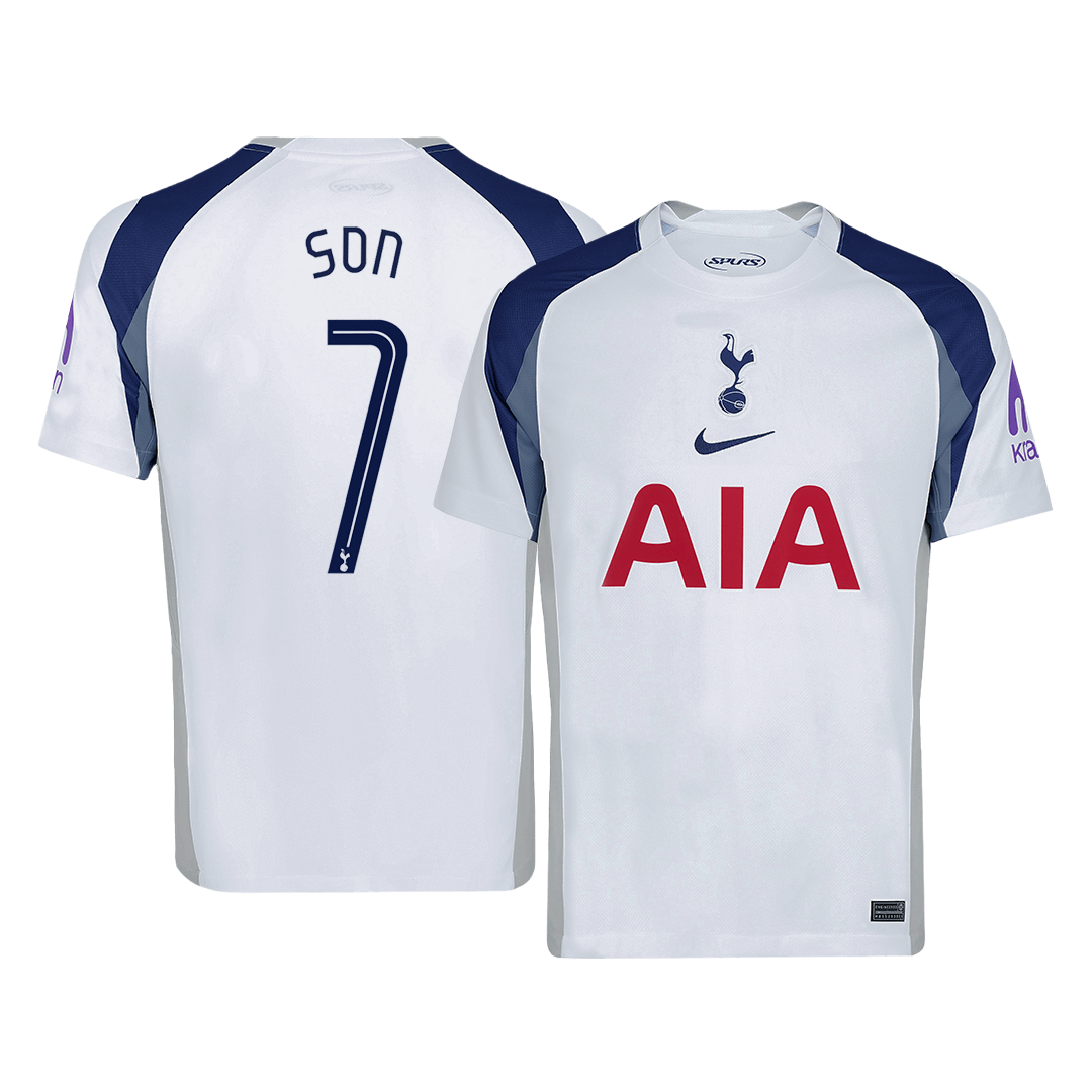 SON #7 Tottenham Hotspur Hjemmefotballdrakt 2025/26 -UCL