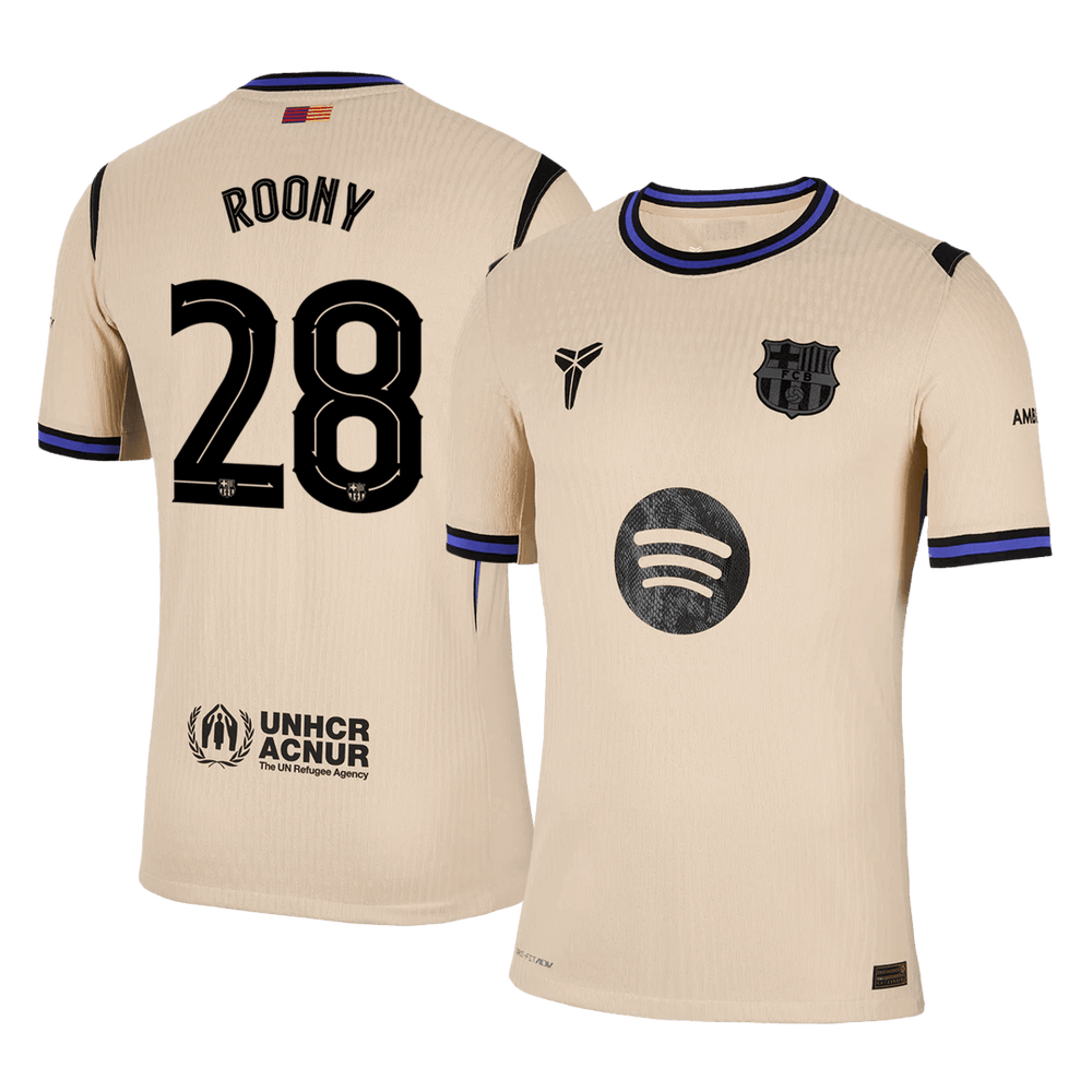ROONY #28 Barcelona Bortespillerversjon Trøye 2025/26 - UCL