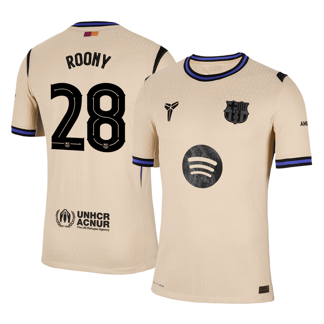 ROONY #28 Barcelona Bortespillerversjon Trøye 2025/26 - UCL