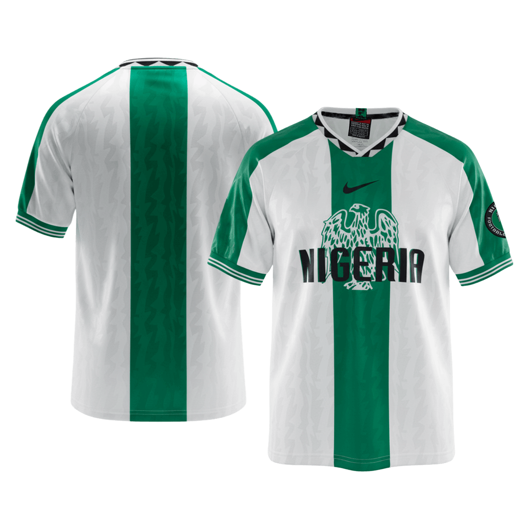 Retro fotballdrakt Nigeria Borte 1996