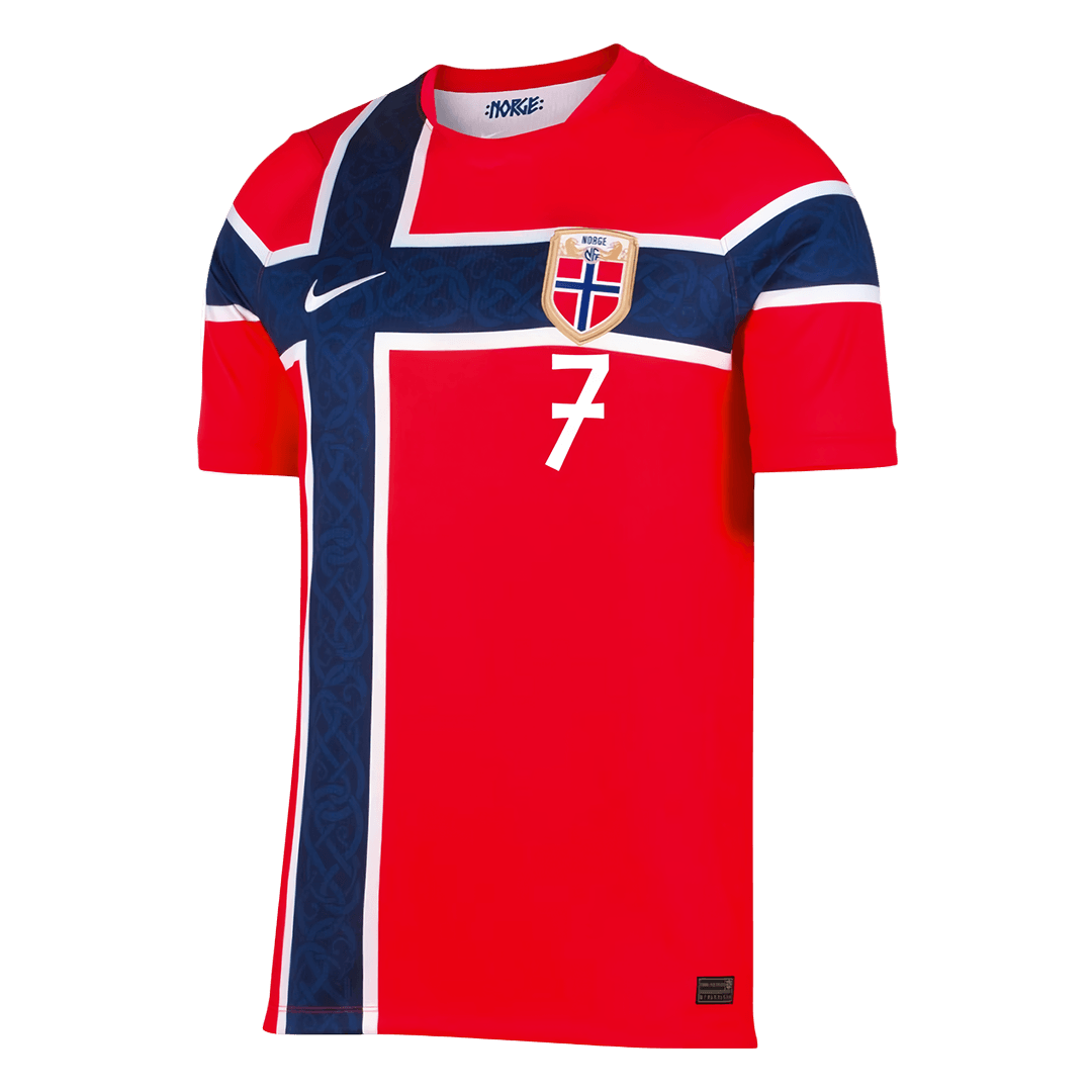 S?RLOTH #7 Norge hjemmefotballdrakt VM 2026