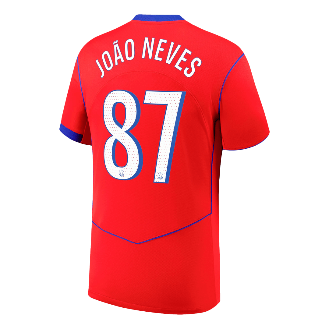 JO?O NEVES #87 PSG Third Away Fotballdrakt 2025/26