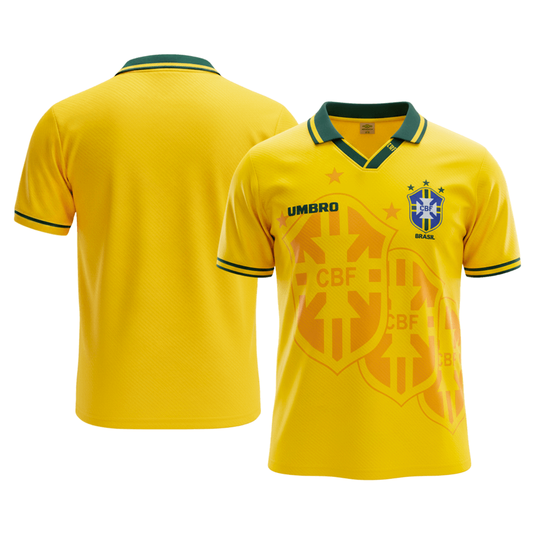 Retro fotballdrakt Brazil Home 1994